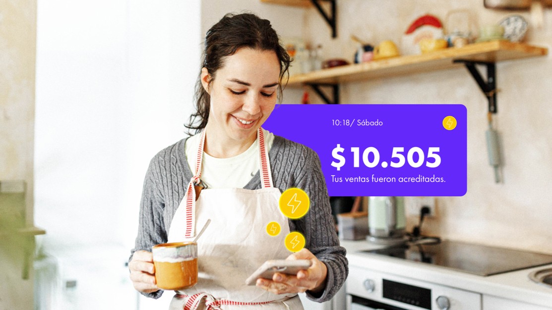 Cobrá el dinero de tus ventas al instante